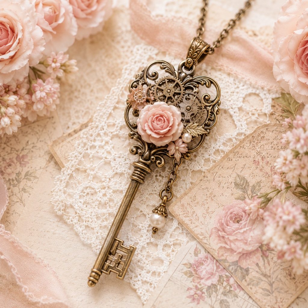 Steampunk Key Pendant