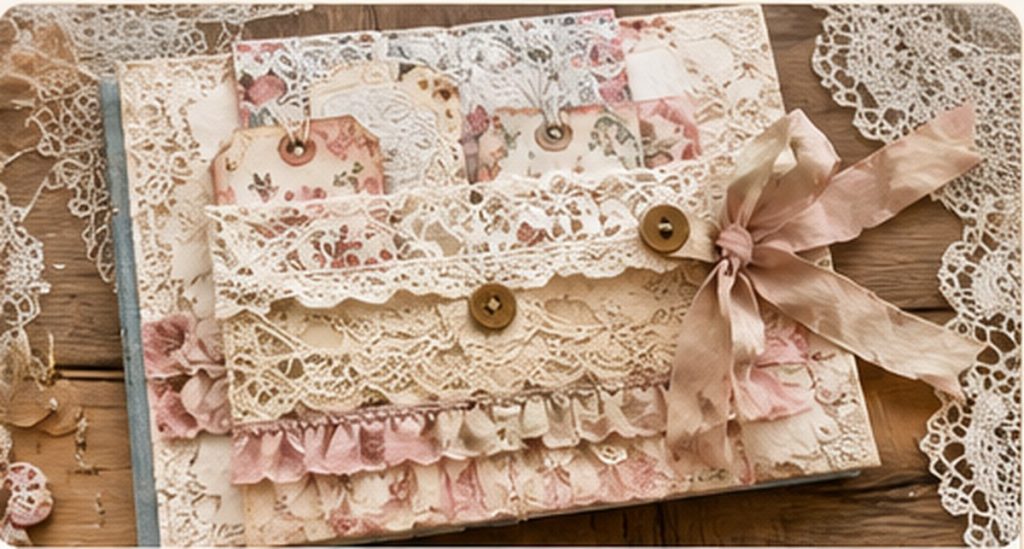 Fabric & Lace Tuck Spots