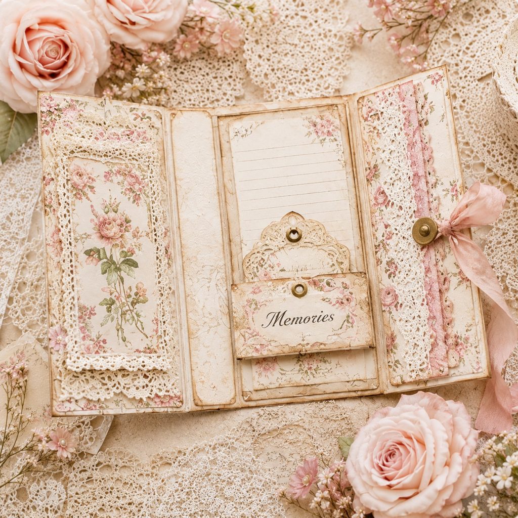 Tri-Fold Tuck & Flip Card