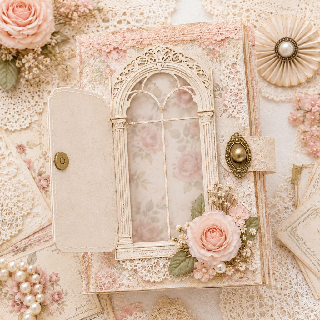 Victorian Vellum Window Flap