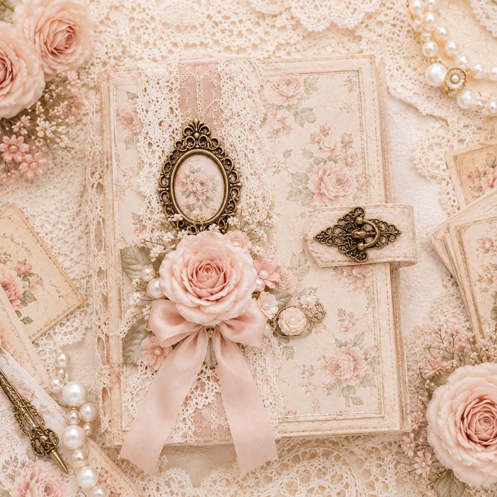 Mixed Media Floral Cluster Set