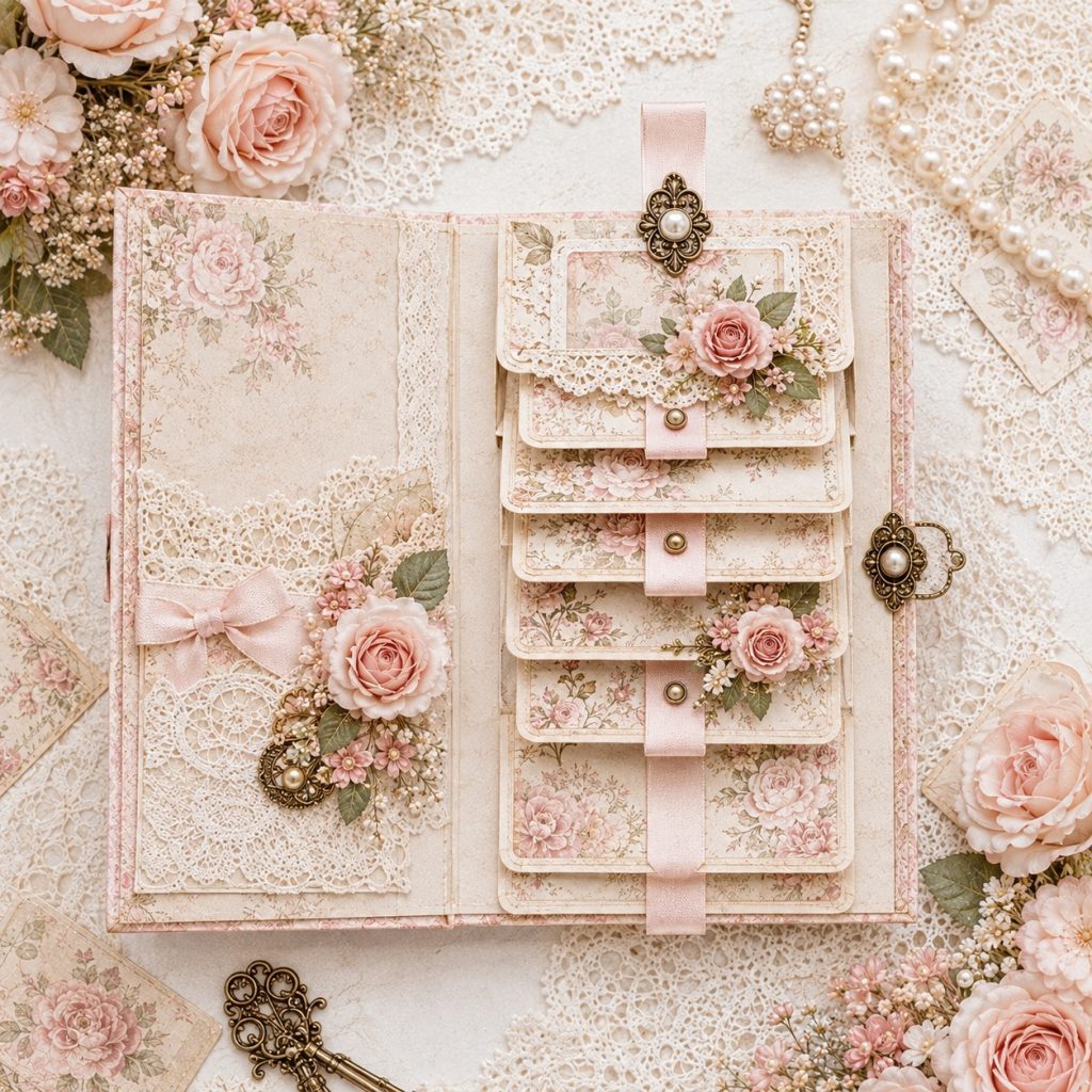 Dimensional Floral Focal Cluster
