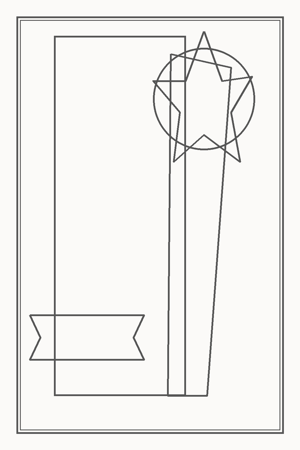 Card Design 52 Layout Sketch