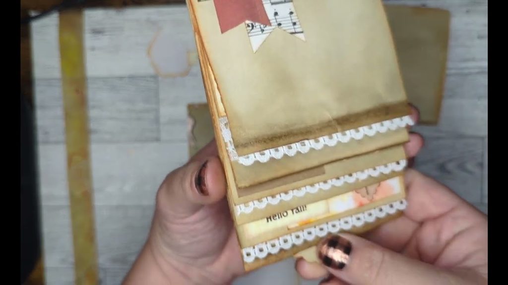 Creating a Stunning Waterfall Feature for Your Junk Journal: Step-by-Step Tutorial