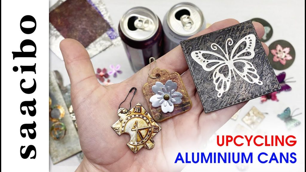 Upcycling Aluminium Cans Into Junk Journal Treasures