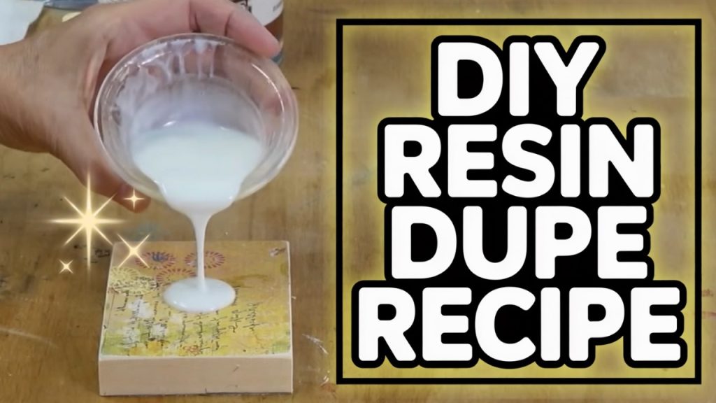 Stop Buying Resin! Try This Easy DIY Glaze That Shines Like Glass