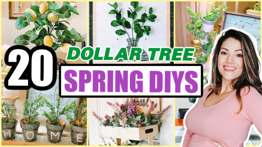 DIY Dollar Tree SPRING Decor Ideas (you need to try in 2022!)