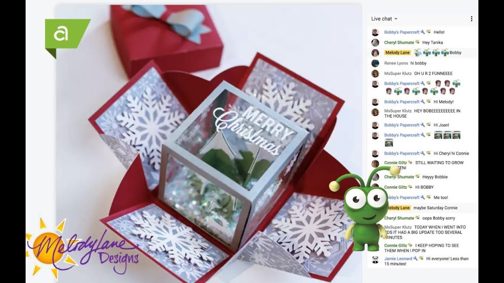 Cricut Merry Christmas Exploding Box