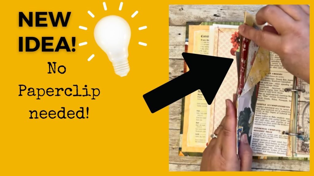 New Idea! Hidden Hinge Page Edge Flip!!