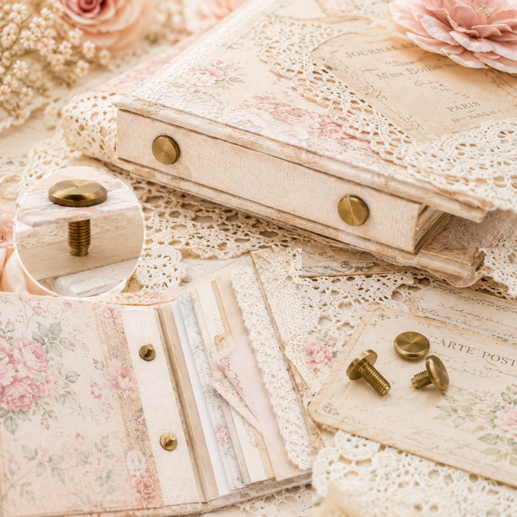 Metal Post Fastener Journal Binding