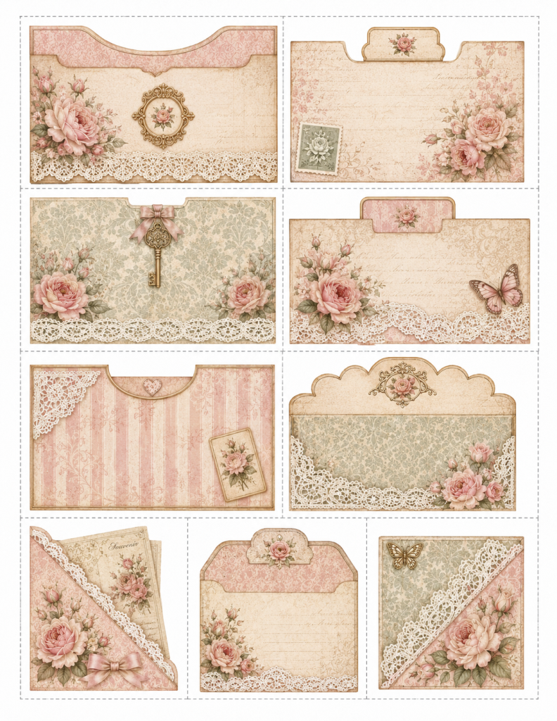 Vintage Journal Pockets